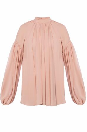 Ruffled silk top, zdjęcie 1 Ruffled silk top od Stella McCartney
